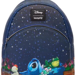 Loungefly Disney Stitch Stargazing Mini Backpack BLACK NONE