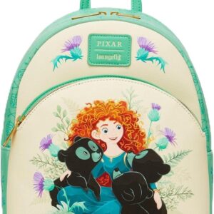 Loungefly Disney Pixar Brave Merida & Cubs Mini Backpack SAGE NONE