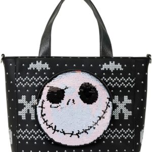 Loungefly Disney Nightmare Before Christmas Jack Tote Bag with Coin Bag