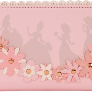 Loungefly Disney Princess Stained Glass Zip Around Wallet