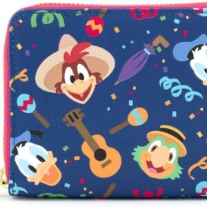 Loungefly x Disney Three Caballeros Zip Around Wallet
