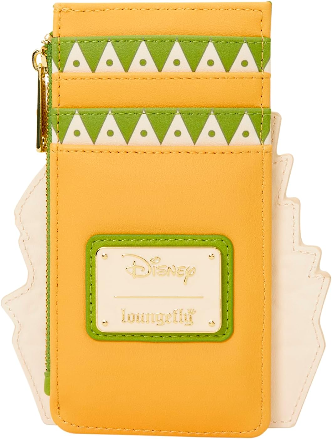 Loungefly Disney: Kim Possible - Rufus - Nachos Card Holder - 4 Card Slots with a Zippered Compartment - Great for Kids & Adults - Collectible Wallets - Image 3