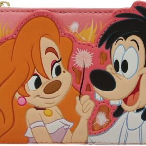 Loungefly Disney A Goofy Movie Max & Roxanne Dandelion Zip Wallet — BoxLunch Exclusive PINK NONE