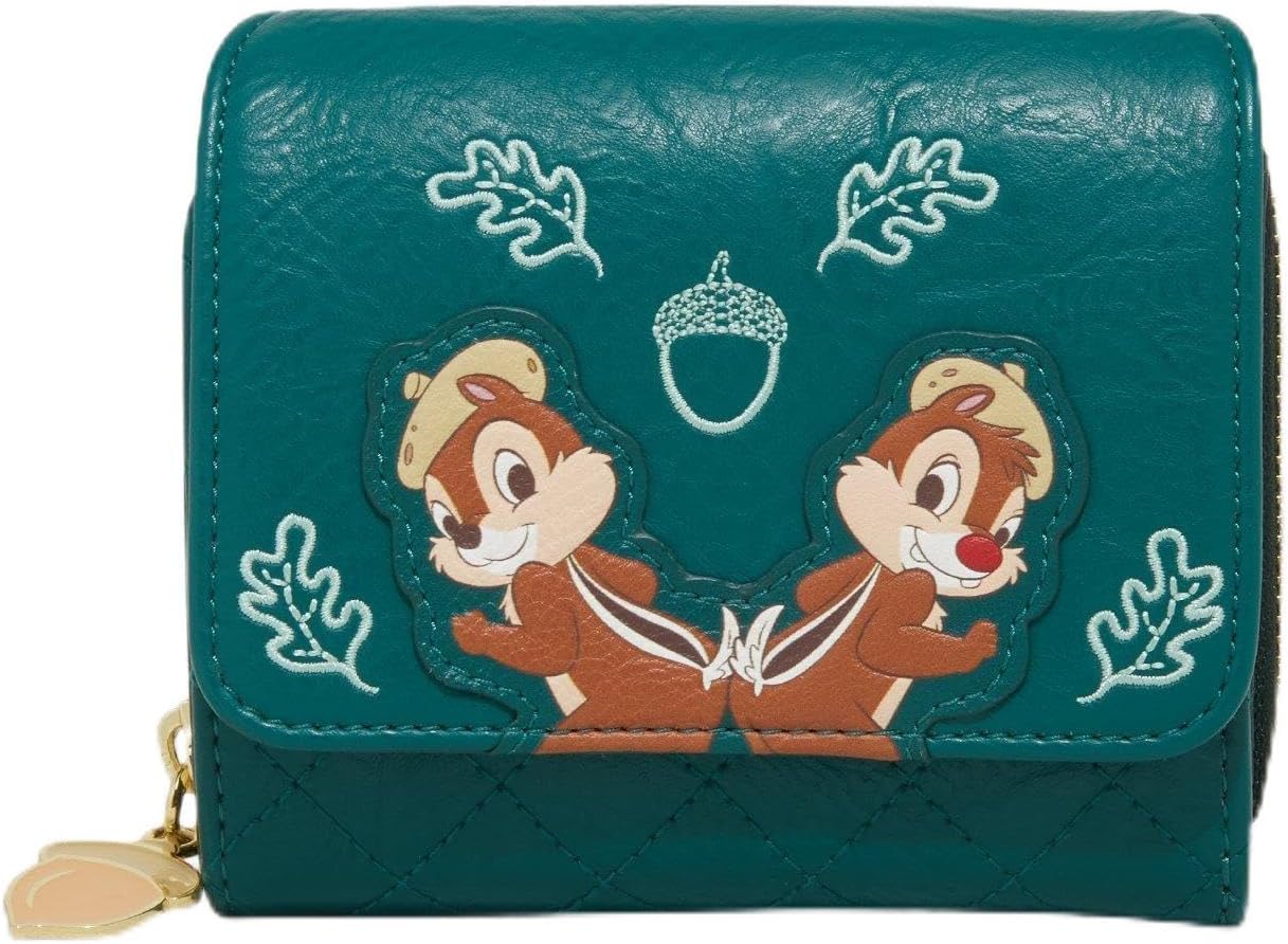 Loungefly Disney Chip & Dale Quilted Wallet - BoxLunch Exclusive MULTI NONE