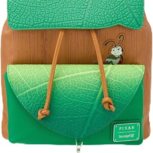 Loungefly Disney Pixar A Bug's Life Leaf Mini Backpack - BoxLunch Exclusive GREEN NONE