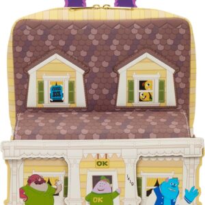 Loungefly Disney: Pixar - Monsters University - Oozma Kappa House Figural Mini Backpack - Great for Kids & Adults - Collectible Bags