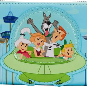 Loungefly Warner Brothers The Jetsons Spaceship Zip-Around Wallet