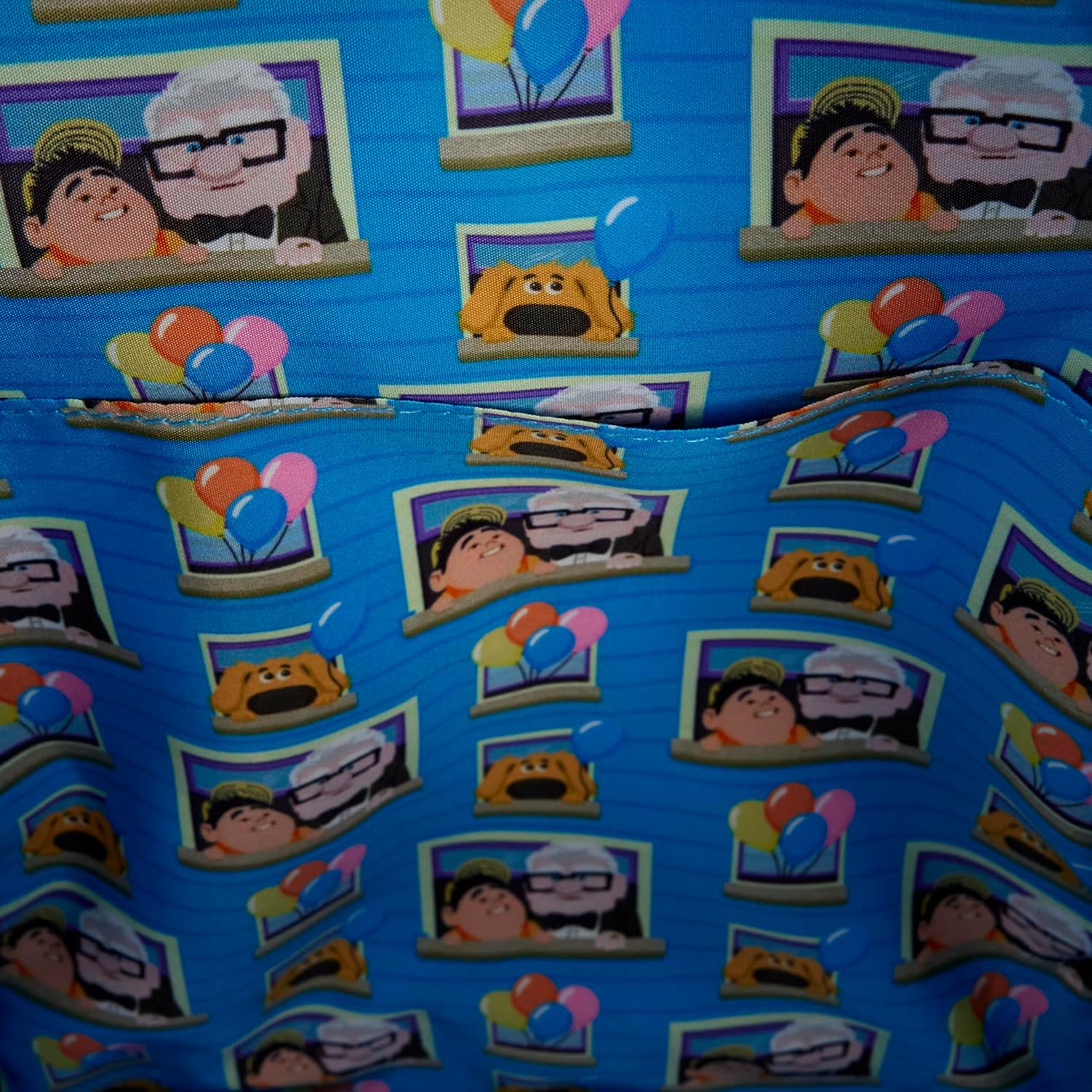 Loungefly Disney: Pixar - Up - Dug - Carl & Russell - Embroidered Mini Backpack - Great for Kids & Adults - Collectible Bags - Image 4