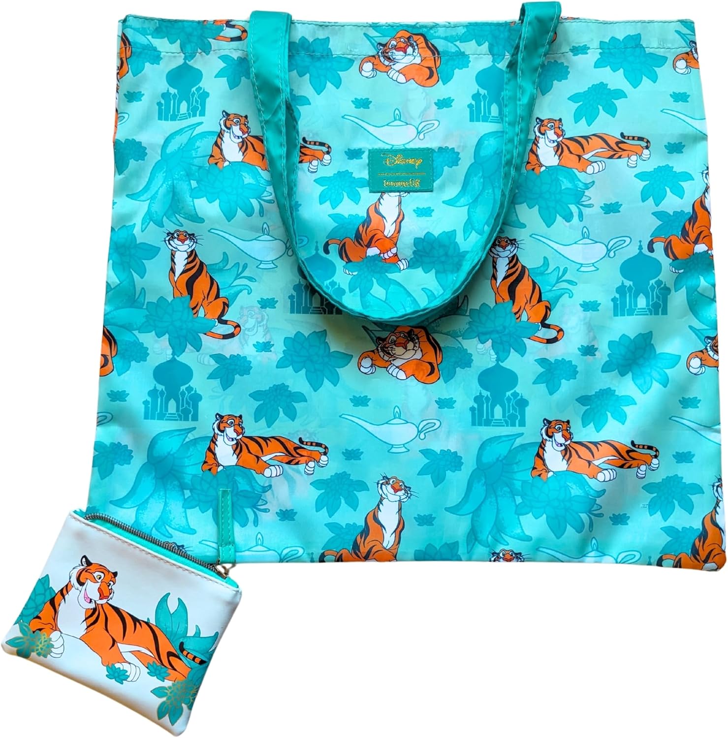 Loungefly Rajah Reusable Tote and Coin Pouch Set blue - Image 3