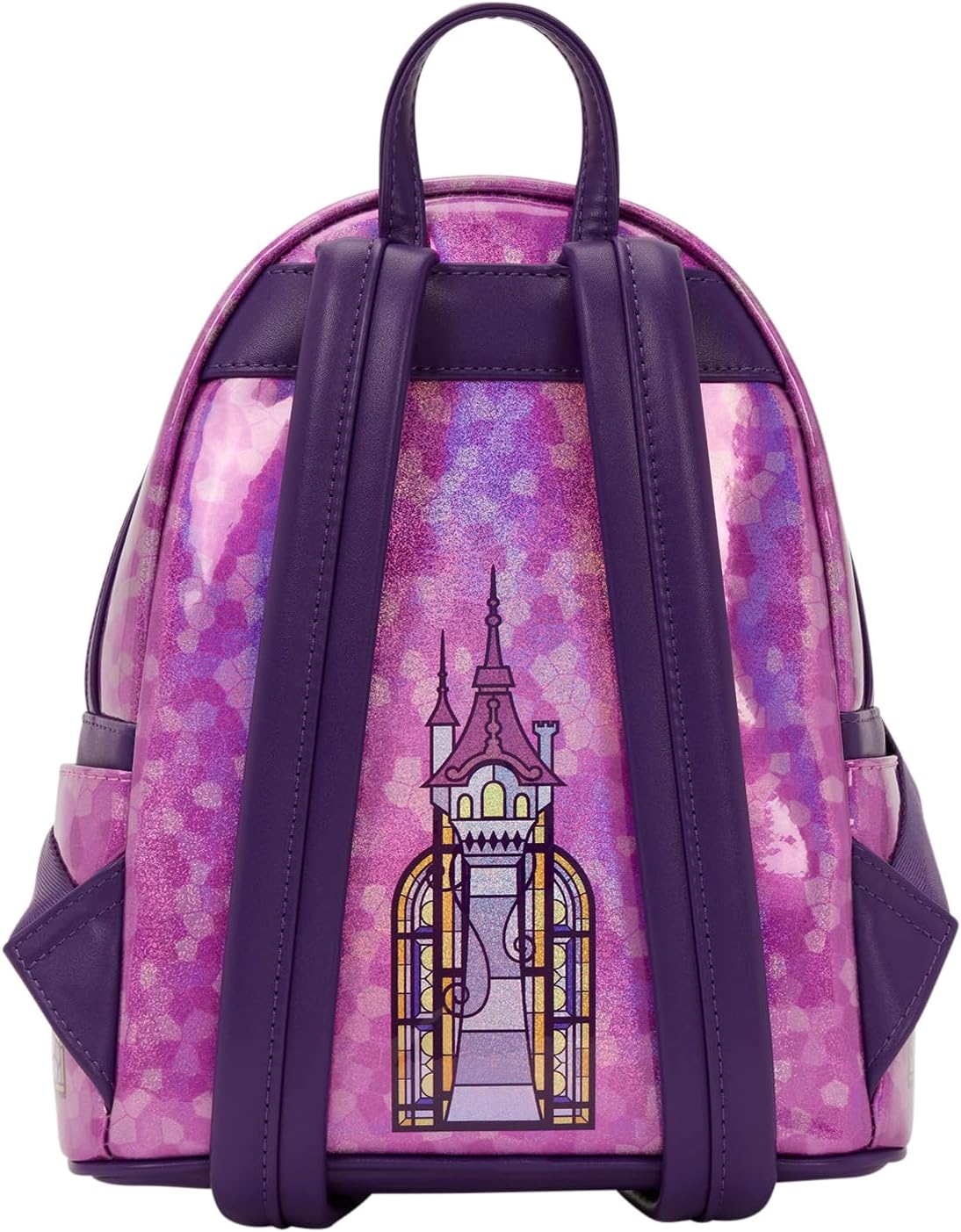 Loungefly Disney Stained Glass: Rapunzel Mini-Backpack, Amazon Exclusive - Image 2