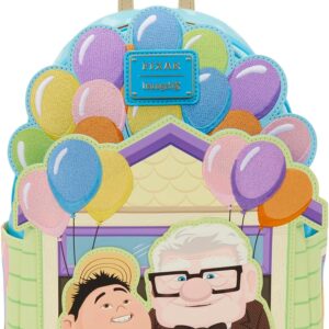 Loungefly Disney: Pixar - Up - Dug - Carl & Russell - Embroidered Mini Backpack - Great for Kids & Adults - Collectible Bags