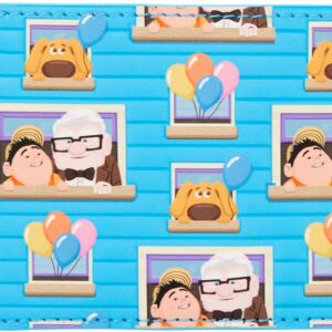 Loungefly Disney: Pixar - Up - Small Card Holder with 3 Card Slots - Great for Kids & Adults - Collectible Wallets