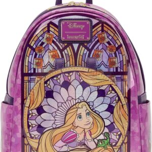 Loungefly Disney Stained Glass: Rapunzel Mini-Backpack, Amazon Exclusive