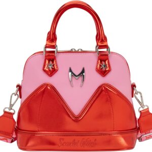 Loungefly Marvel: Scarlet Witch - Wanda - Crossbody Bag with Adjustable Jacquard Strap - Collectible Bags