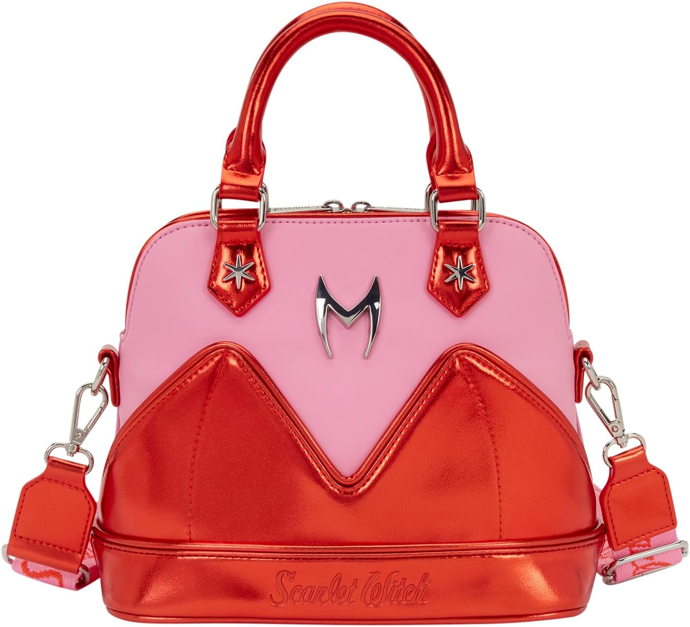Loungefly Marvel: Scarlet Witch - Wanda - Crossbody Bag with Adjustable Jacquard Strap - Collectible Bags
