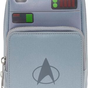 Loungefly Star Trek: Tricorder - Glow in the Dark - Crossbody Bag with Adjustable Strap - Collectible Bags