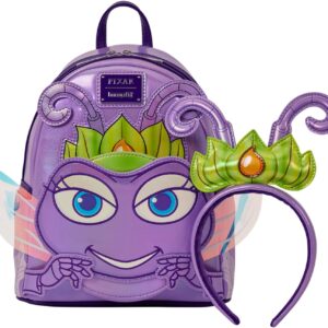 Loungefly Disney: Pixar - Monsters, Inc. - Henry J. Waternoose - Cosplay Mini Backpack with Zipper Charm - Collectible Bags