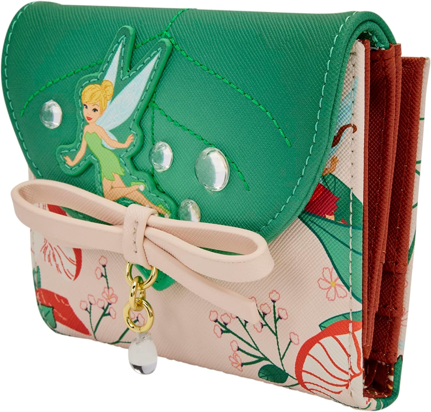 Loungefly Disney: Fairies - Faith, Trust, and Pixie Dust - Bifold Wallet with 6 Card Slots - Collectible Wallets - Image 2