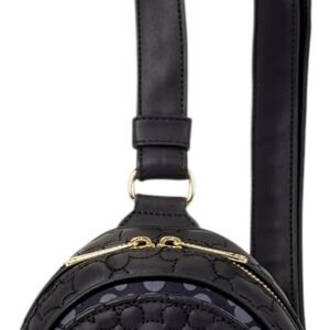 Loungefly Disney: Mickey Mouse - Convertible Crossbody Sling Bag - Adjustable Jacquard Strap - Collectible Bags
