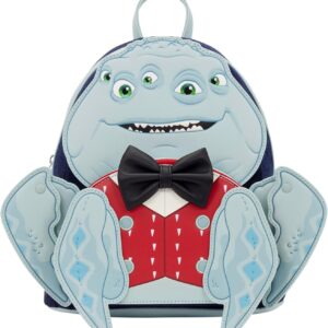 Loungefly Disney: Pixar - Monsters, Inc. - Henry J. Waternoose - Cosplay Mini Backpack with Zipper Charm - Collectible Bags