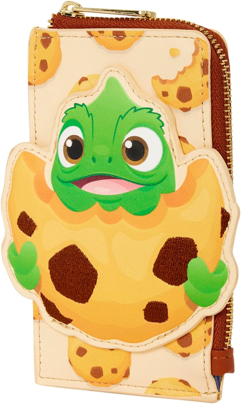 Loungefly Disney: Tangled - Pascal with Cookie - Zip Around Card Holder - 4 Card Slots - Collectible Wallets - Image 2