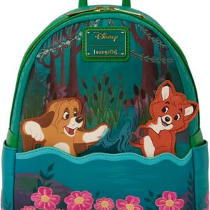 Loungefly Disney: The Fox and the Hound - Tod and Copper - Mini Backpack - Collectible Bags