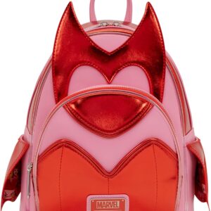 Loungefly Marvel: Scarlet Witch - Wanda - Light-Up Cosplay Mini Backpack - Collectible Bags