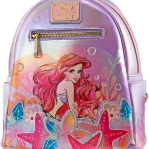 Loungefly x Disney The Little Mermaid Ariel Soft Floral Mini Backpack
