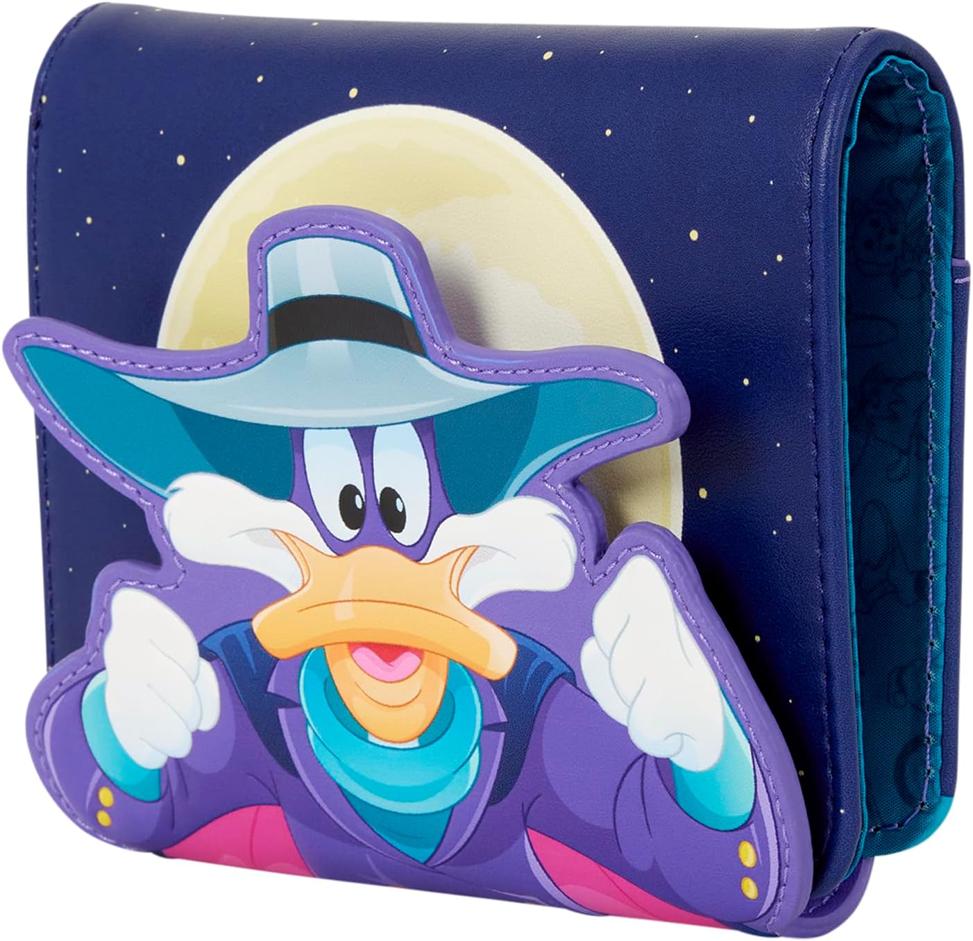 Loungefly Disney: Darkwing Duck - Glow-in-the-Dark - Wallet - 4 Card Slots and 1 Clear ID Slot - Collectible Wallets - Image 2