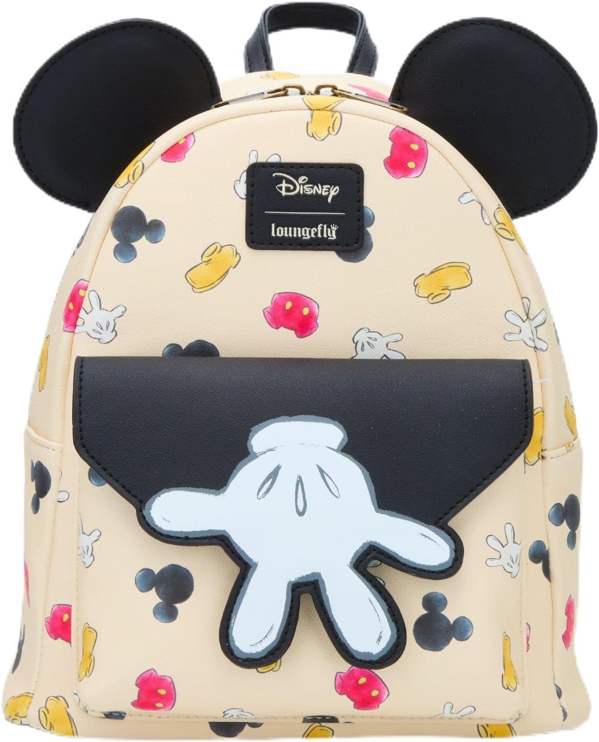 Loungefly Disney Mickey Mouse Hand Mini Backpack BLACK NONE