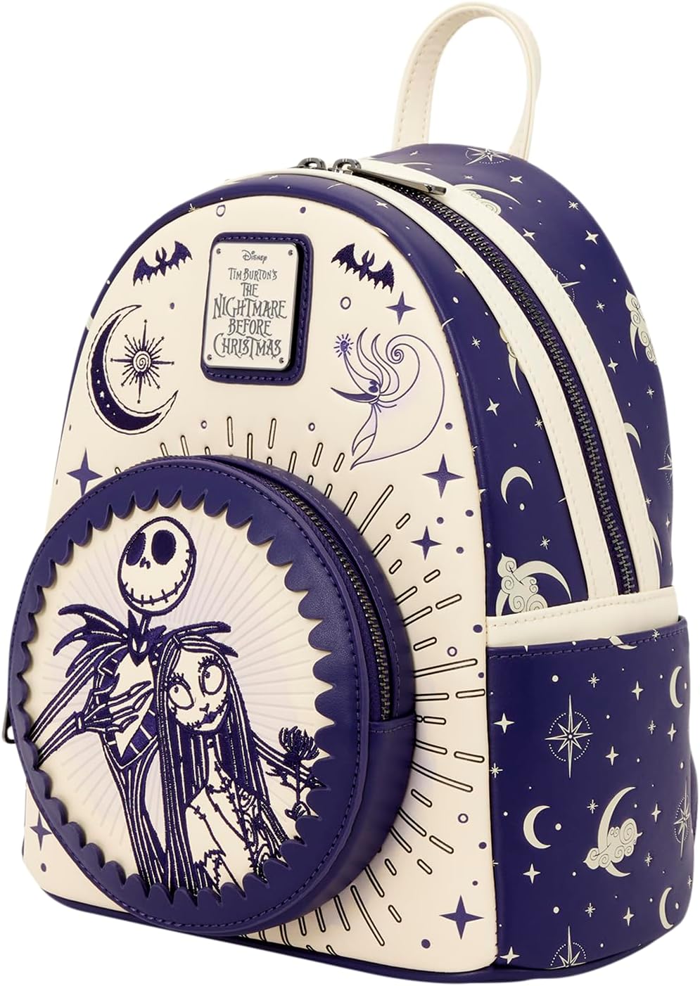 Loungefly Disney: Nightmare Before Christmas - Jack and Sally - Night Sky - Mini Backpack - Collectible Bags - Image 2