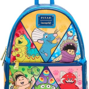 Loungefly Disney Pixar Characters Mini Backpack - BoxLunch Exclusive MULTI NONE