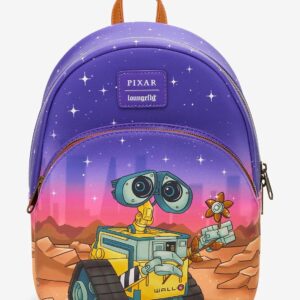 Loungefly Disney Pixar WALL-E Night Scene Mini Backpack MULTI NONE