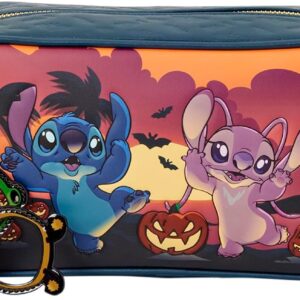 Loungefly Disney: Stitch and Angel - Halloween Costumes - Crossbody Bag - Collectible Bags