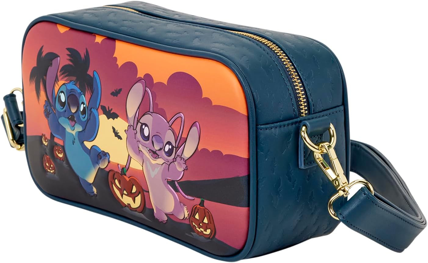 Loungefly Disney: Stitch and Angel - Halloween Costumes - Crossbody Bag - Collectible Bags - Image 2