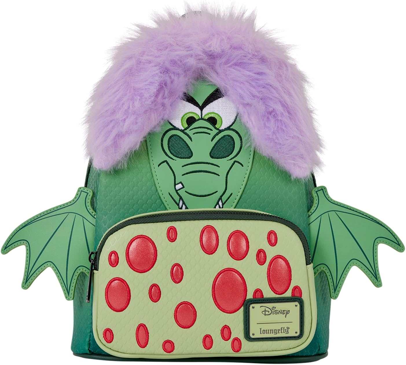 Loungefly Disney: The Sword and the Stone - Madam Mim - Dragon - Cosplay Mini Backpack - Collectible Bags