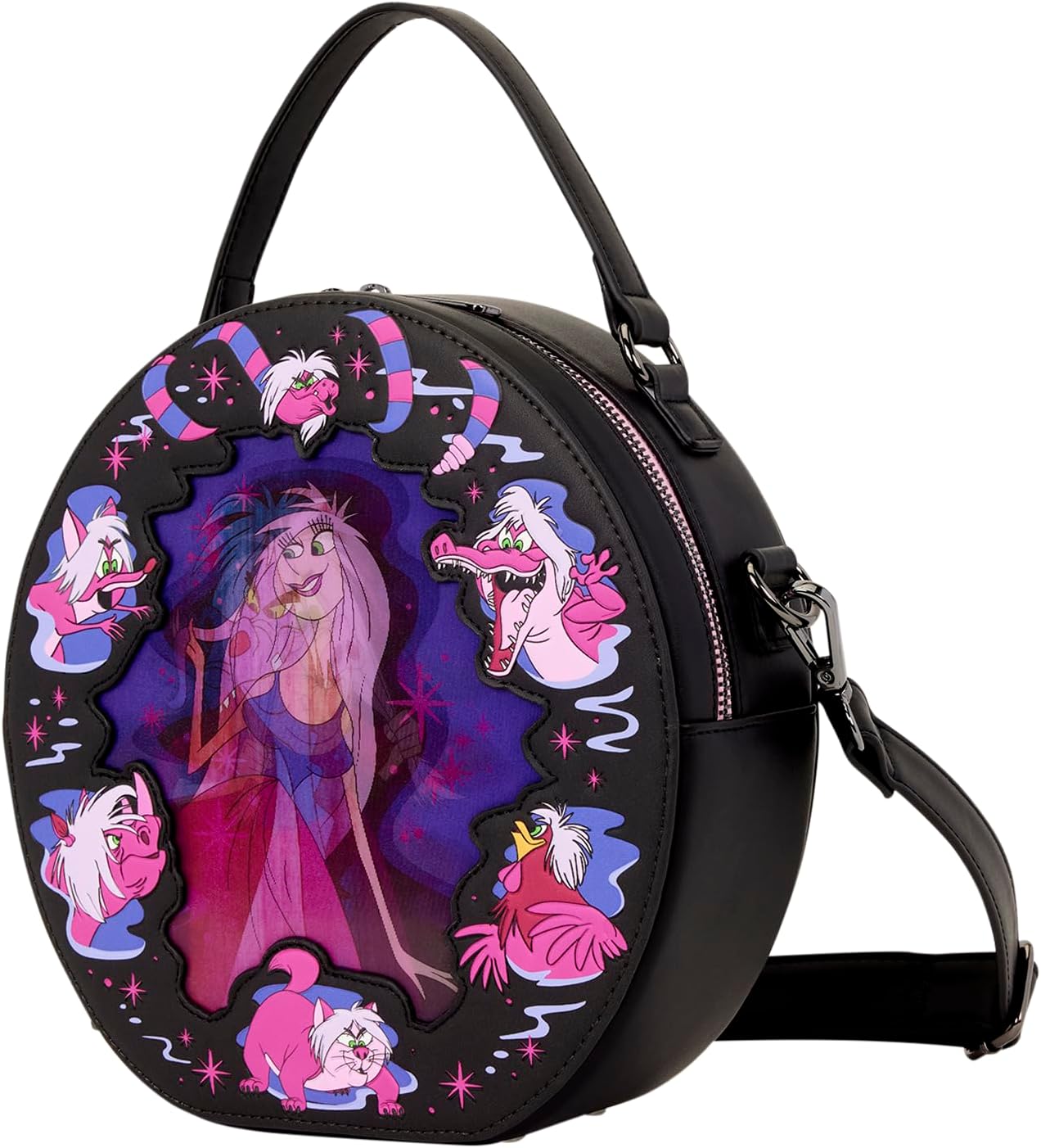 Loungefly Disney: The Sword in the Stone - Madam Mim - Lenticular Crossbody Bag - Exclusive in-House Artwork - Collectible Bags - Image 2