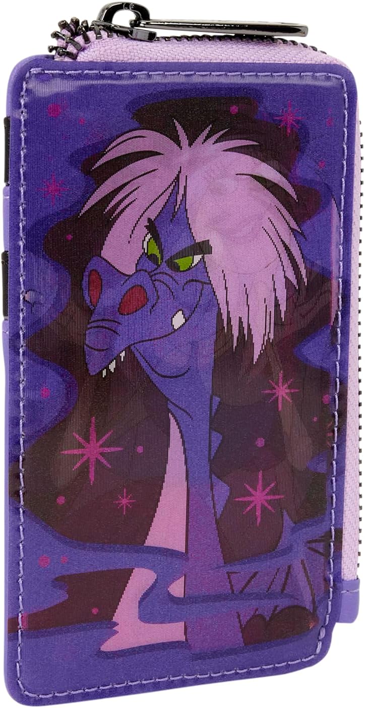 Loungefly Disney: The Sword in the Stone - Madam Mim - Lenticular Zip-Around Card Holder - 4 Card Slots - Collectible Wallets - Image 2
