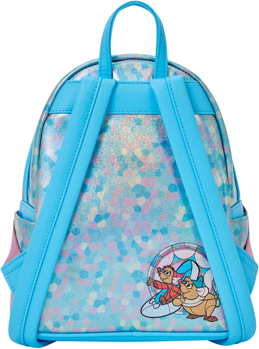 Loungefly Disney Princess Stained Glass Collection: Cinderella Mini-Backpack, Amazon Exclusive - Image 3