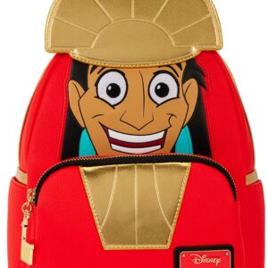 Loungefly Disney: Emperor’s New Groove - Kuzco - Cosplay Mini Backpack with Charm - Collectible Bags