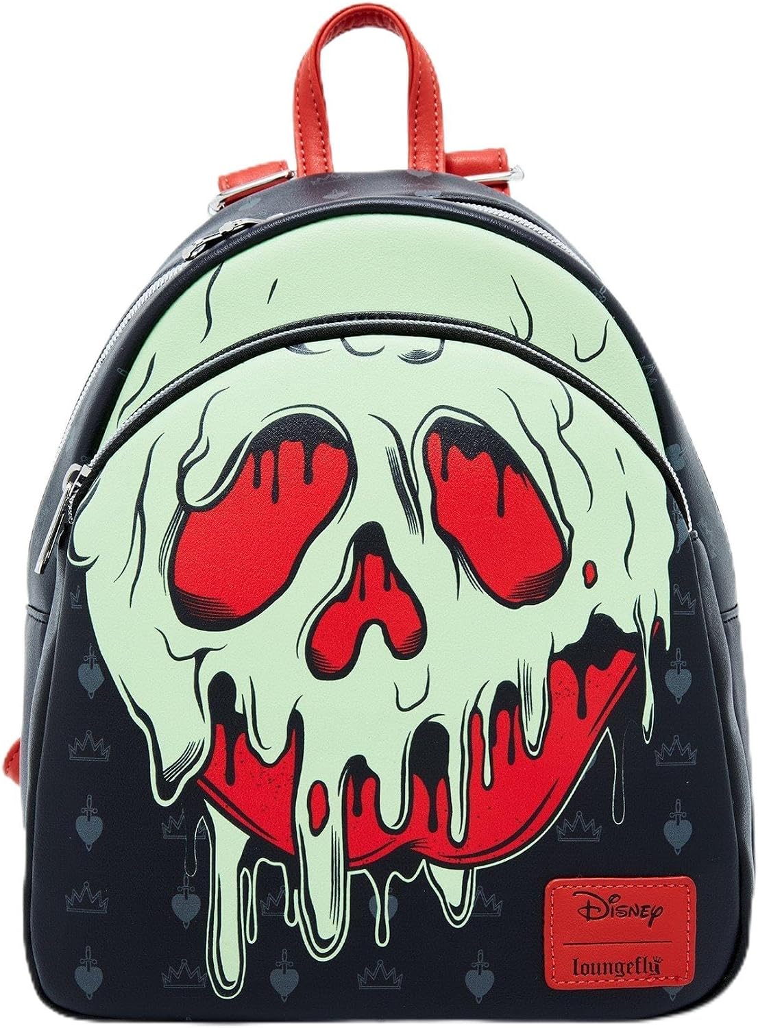 Loungefly Disney Snow White And The Seven Dwarfs Poison Apple Glow-In-The-Dark Mini Backpack MULTI NONE