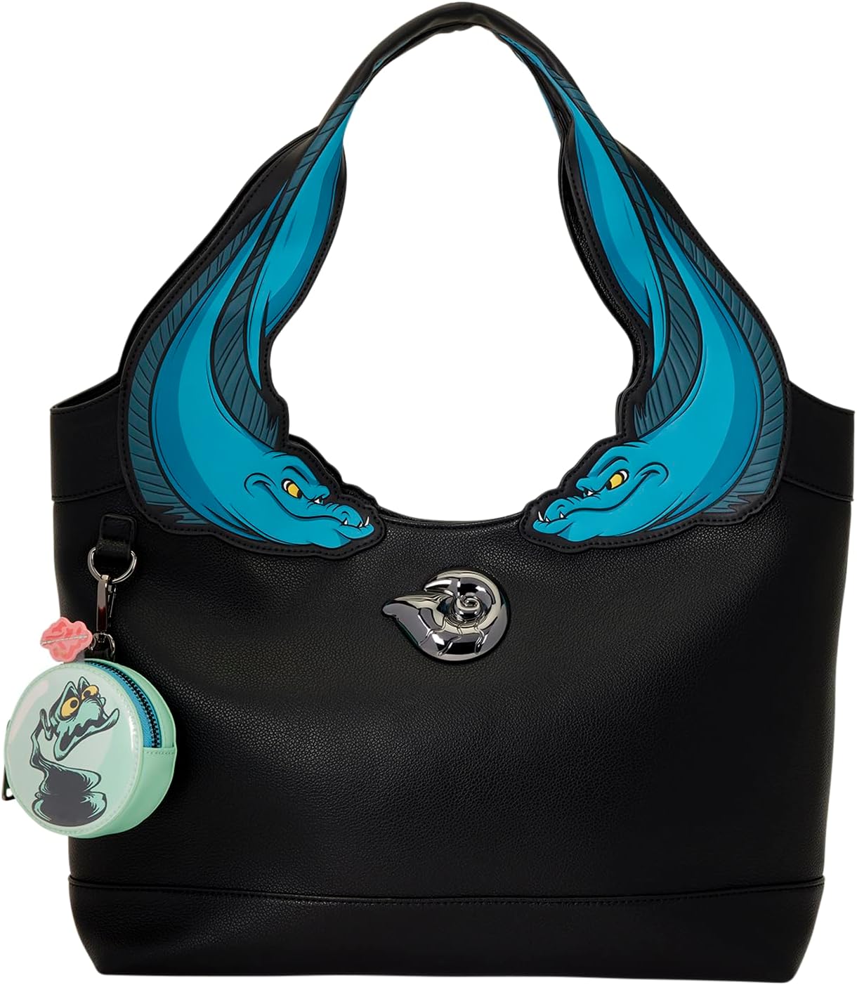 Loungefly Disney: Villains - Ursula - Cosplay Oversized Tote Bag with Coin Bag - Collectible Bags