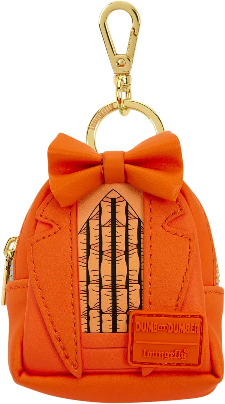 Loungefly Dumb and Dumber: Suit - Reversible Mini Backpack Bag Charm - Collectible Keychains - Image 2