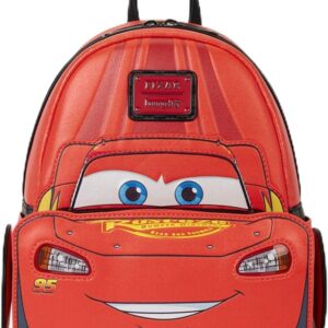 Loungefly Disney Pixar Cars 20th Anniversary Lightning McQueen Light-Up Lenticular Mini Backpack MULTI NONE