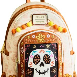 Loungefly Disney Pixar Coco Photo Frame Day of the Dead Mini Backpack - BoxLunch Exclusive MULTI NONE