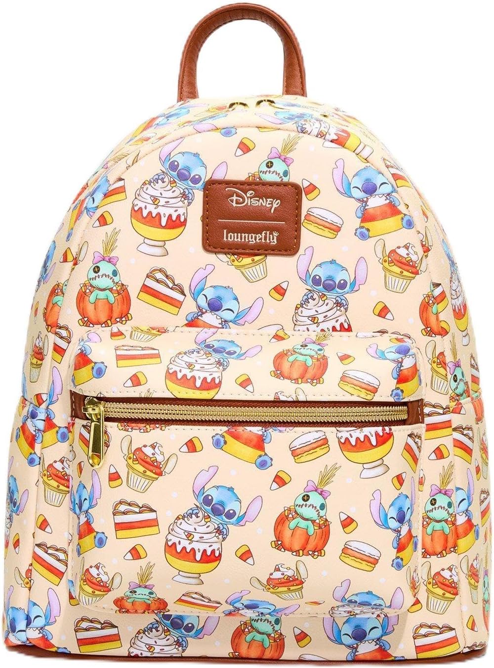 Loungefly Disney Stitch & Scrump Halloween Treats Mini Backpack MULTI NONE